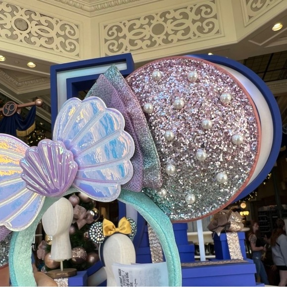 The Little Mermaid Ear Headband for Adults - Picture 6 of 12